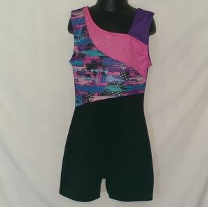 Freestyle Biketard Dance Uniform
